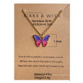 Collier d&#39;accessoires de pendentif papillon